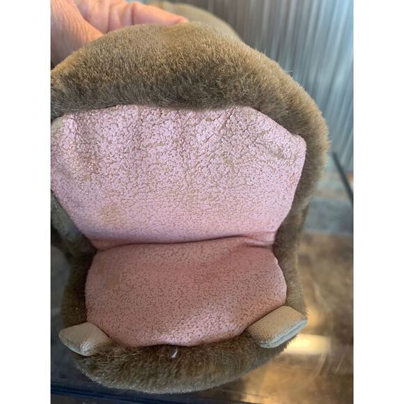 Cascade Toy Hippo Fully Lined Realistic Hand Puppet Washable Surface - Picture 3 of 10